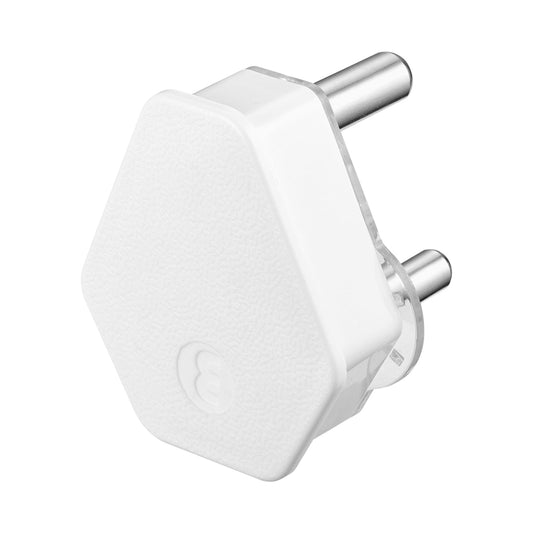 Ellies 16a Screw-on Plug Top - White