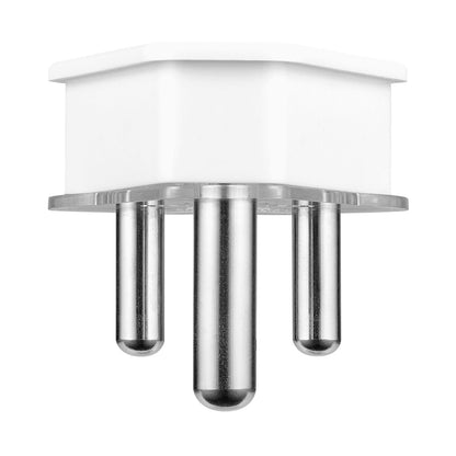 Ellies 16a Screw-on Plug Top - White
