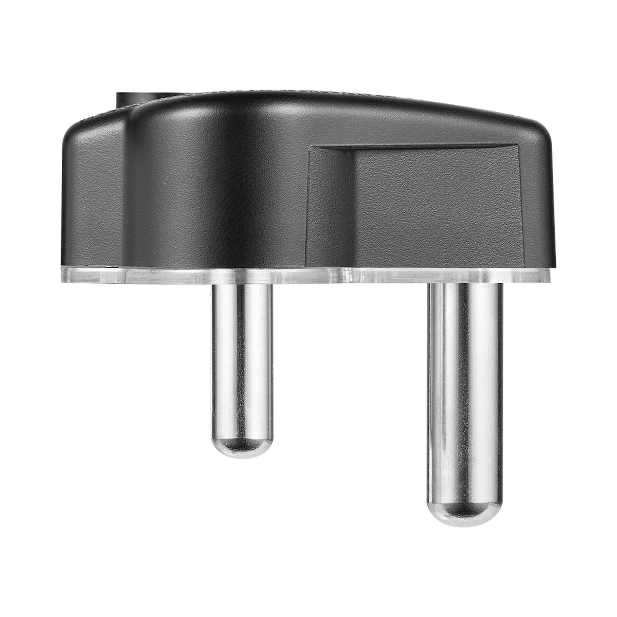 Ellies 16a Heavy-Duty Rubber Screw-on Plug Top - Black