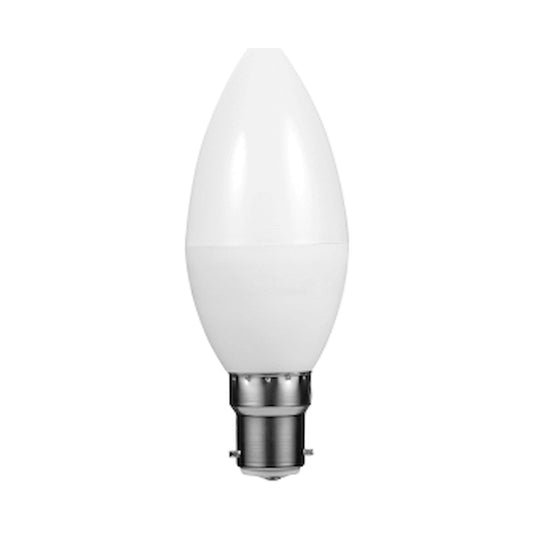 Ellies 5w C37 Residential Candle Stick Bulb B22 CW