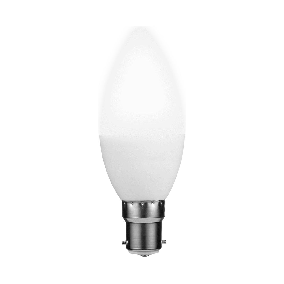 Ellies 5w C37 Residential Candle Stick Bulb B22 CW