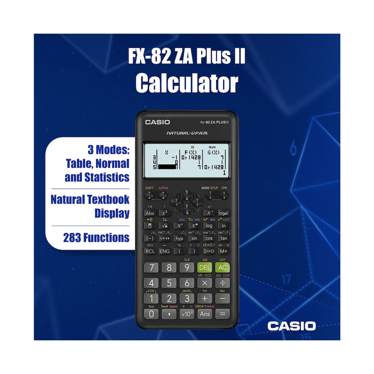Casio FX-82 ZA Plus II Calculator