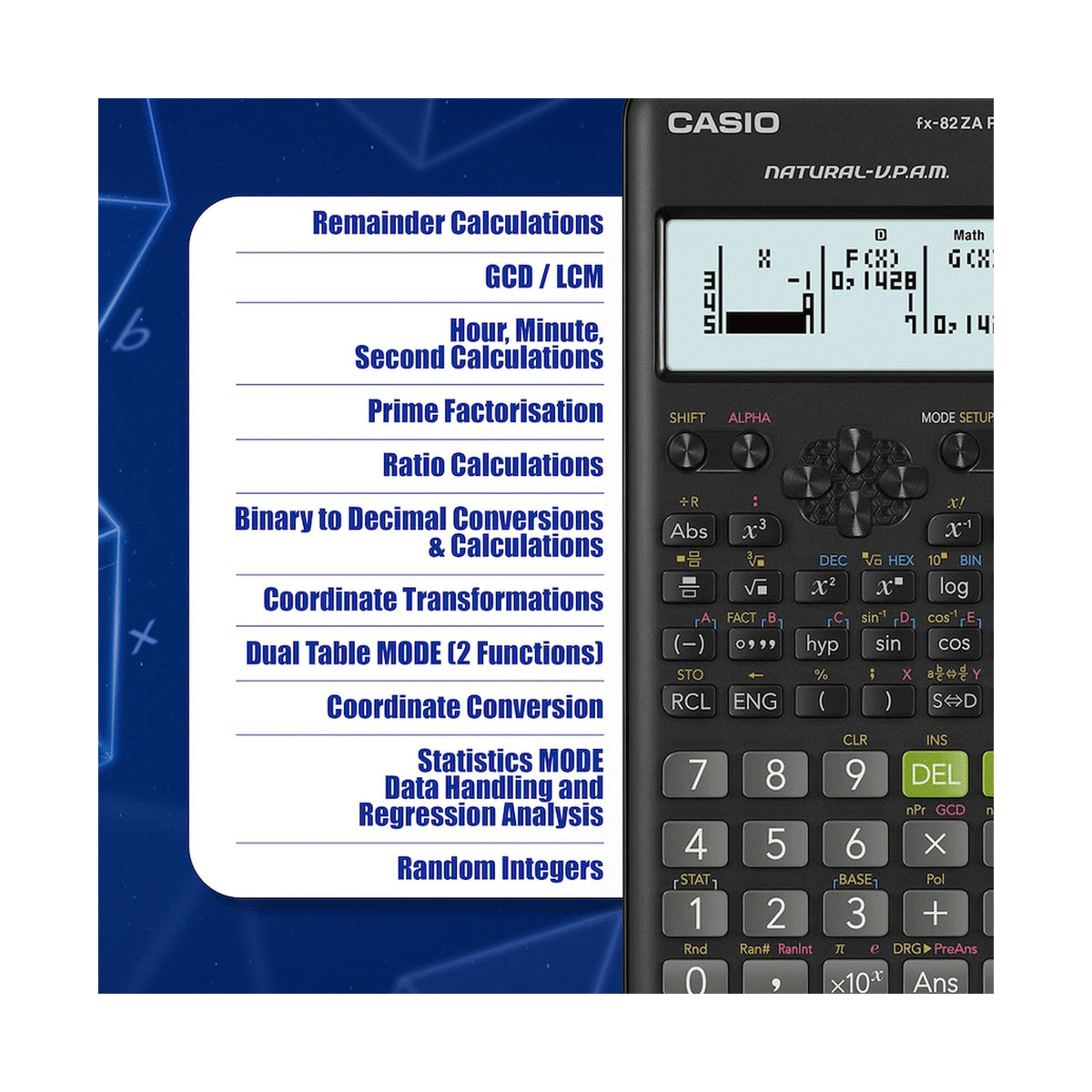 Casio FX-82 ZA Plus II Calculator
