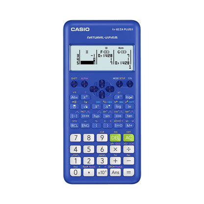Casio FX-82 ZA Plus II Calculator - Blue