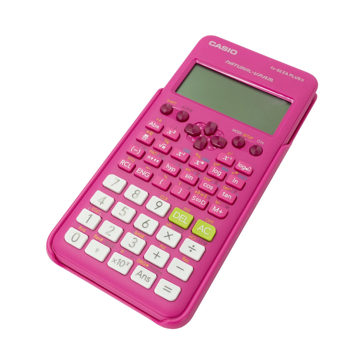 Casio FX-82 ZA Plus II Calculator - Pink