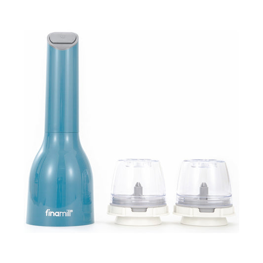 Finamill Battery Operated Grinder - Ocean Blue