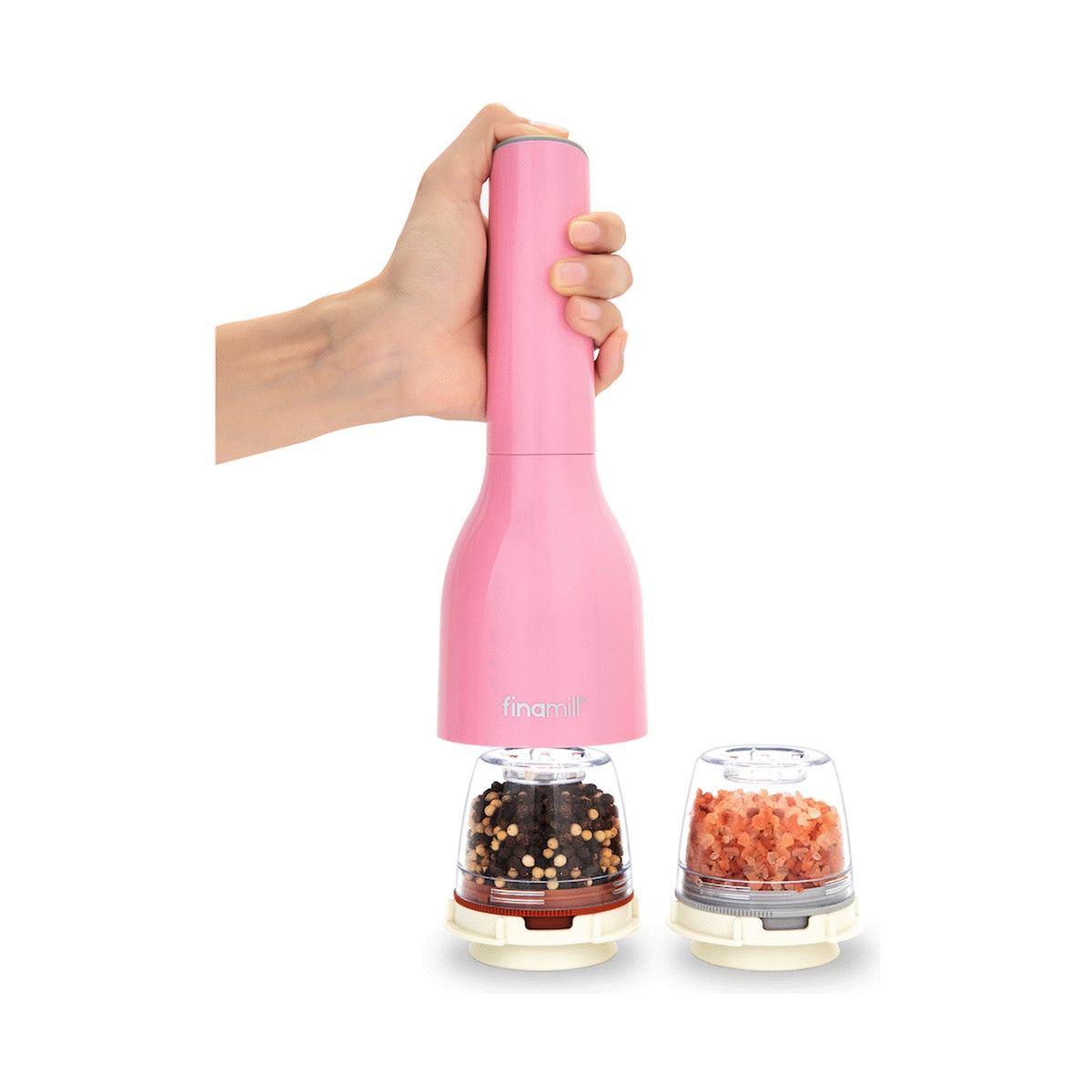Finamill Battery-Operated Grinder - Pink