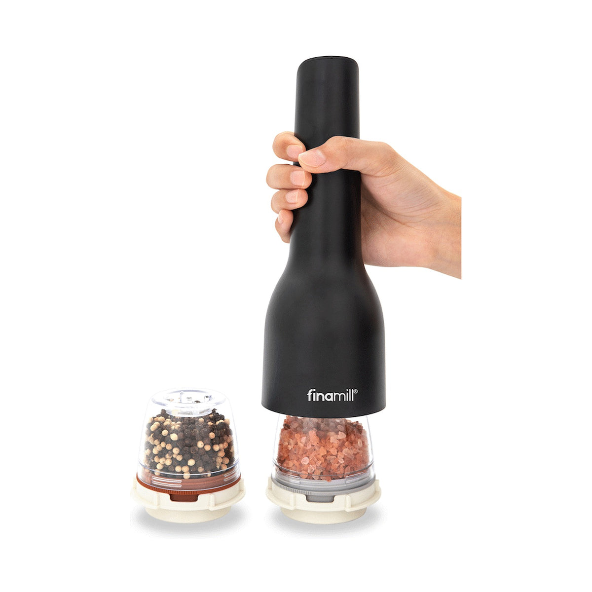 Finamill Rechargeable Grinder - Midnight Black