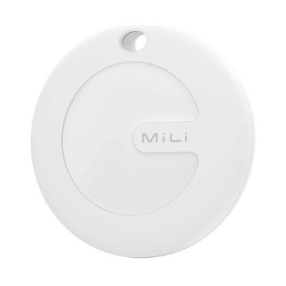 MiTag Apple-Compatible Tag with Leather Keychain Accessory - 1 Pack