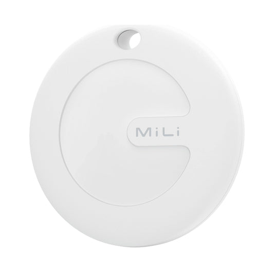 MiTag Apple-Compatible Tag with Leather Keychain Accessory - 1 Pack