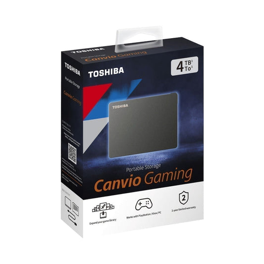 Toshiba Canvio Gaming 4TB Black