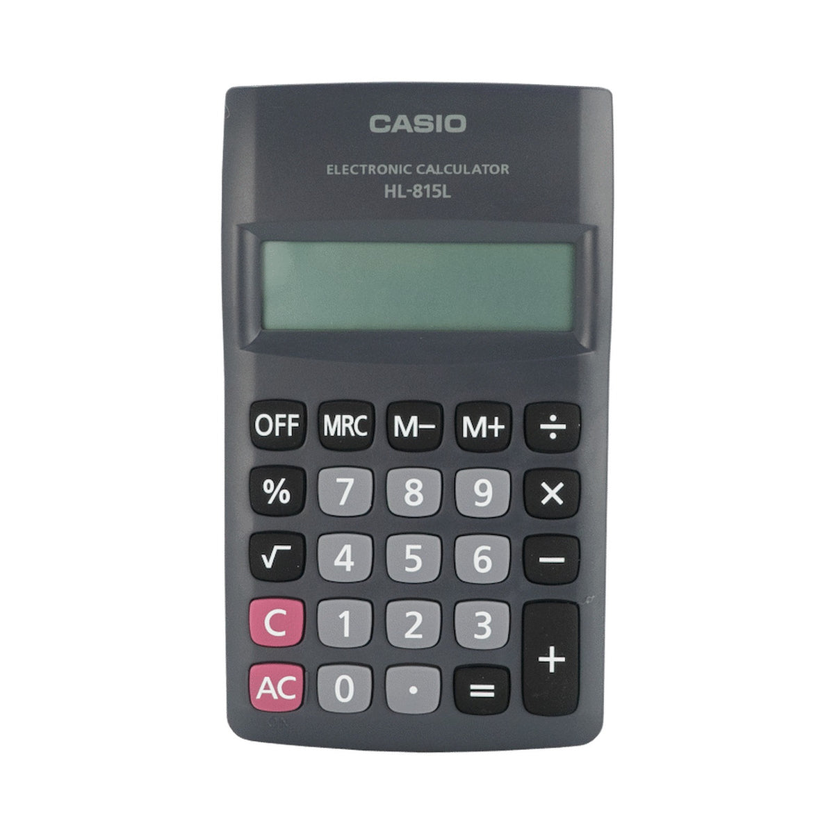 Casio HL 815 Pocket Calculator - Black