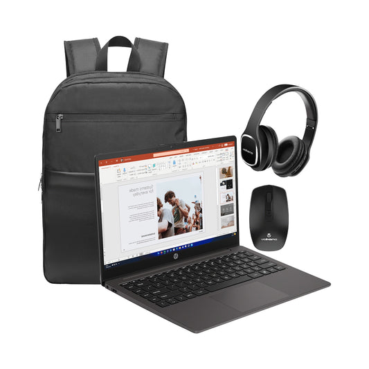 HP Laptop CU3K6ES#ACQ - 245 G10 14-inch 8GB/256GB Win11 Bag+Mouse+Headphone