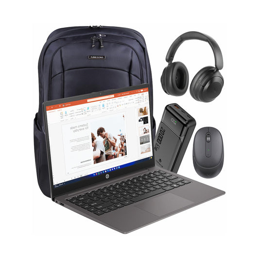 HP Laptop CU3K6ES#ACQ - 245 G10 14-inch 8GB/256GB Win11 Bag+Mouse+Headphone+PB