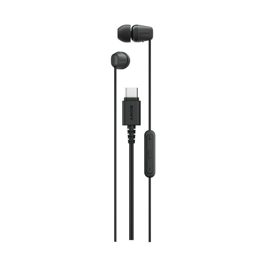 Sony EX15C USB-C Wired In-Ear Earphones - Black