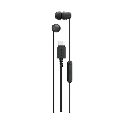 Sony EX15C USB-C Wired In-Ear Earphones - Black