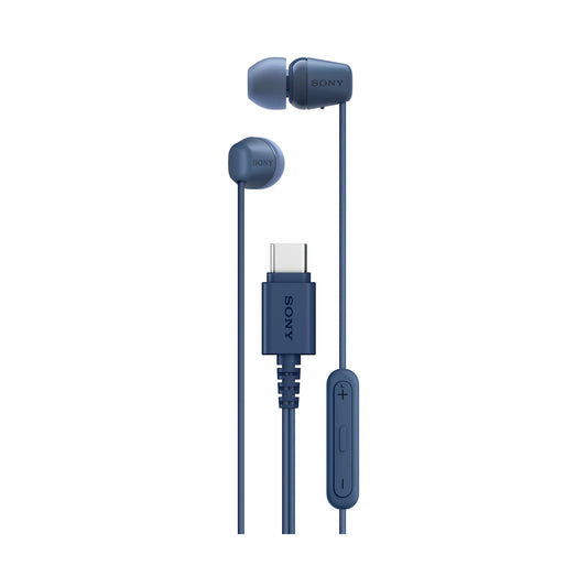 Sony EX15C USB-C Wired In-Ear Earphones - Blue