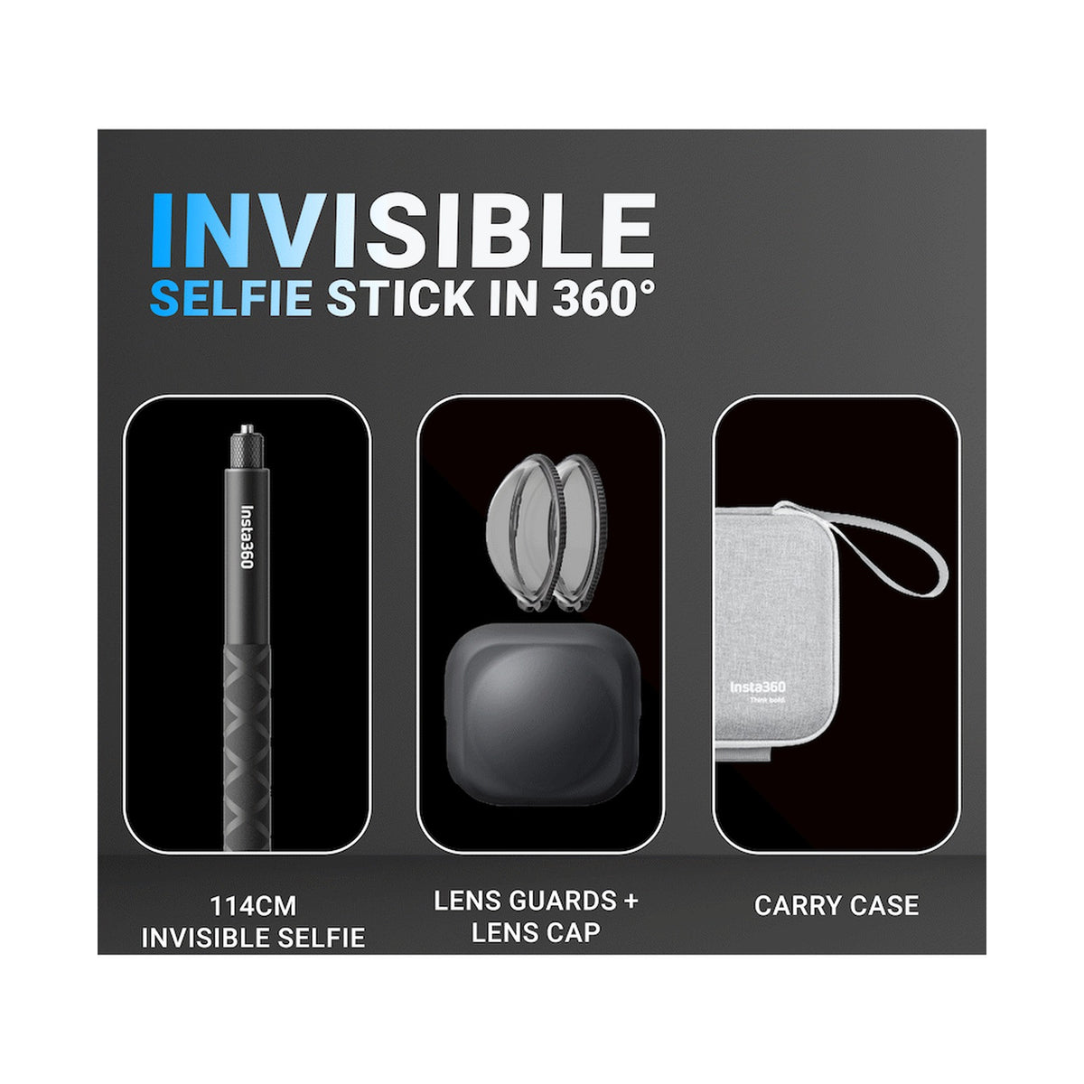Insta360 X5 Essential Bundle Black