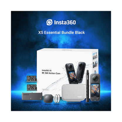 Insta360 X5 Essential Bundle Black
