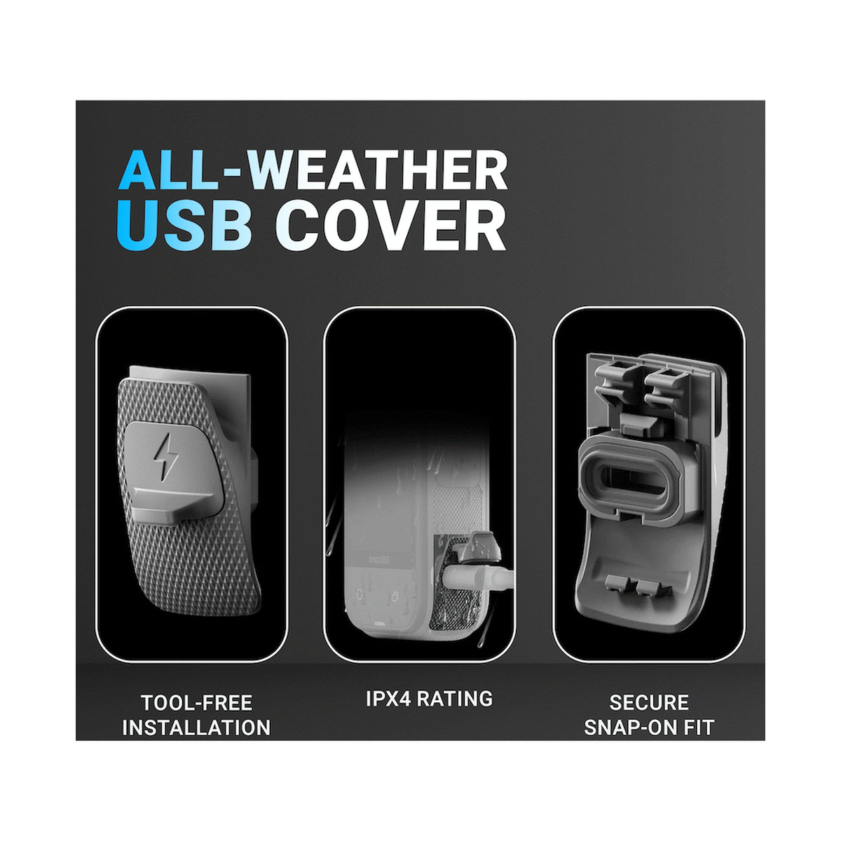 Insta360 X5 All-Weather USB Charging Cover