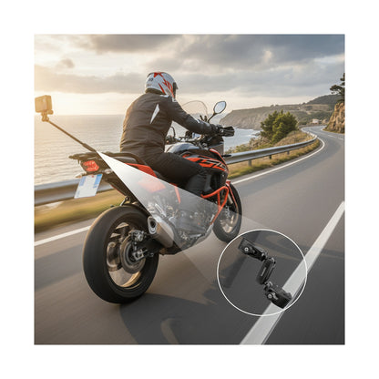 Insta360 Motorcycle Selfie Stick Support Clamp
