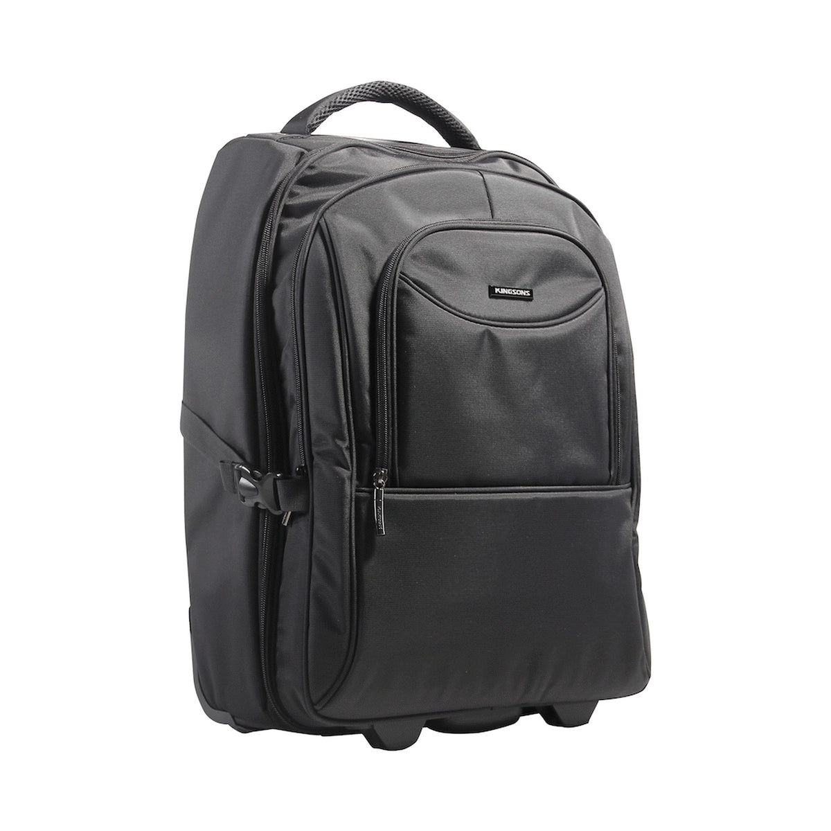 Kingsons Prime 15.6" Laptop Trolley Backpack - Black