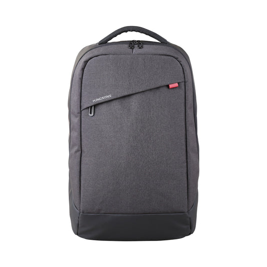 Kingsons 15.6" Trendy Series Backpack - Black