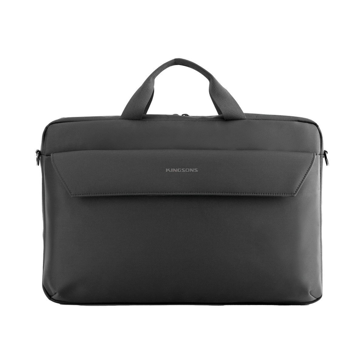 Kingsons Intent Series 15.6" Laptop Shoulder Bag - Black