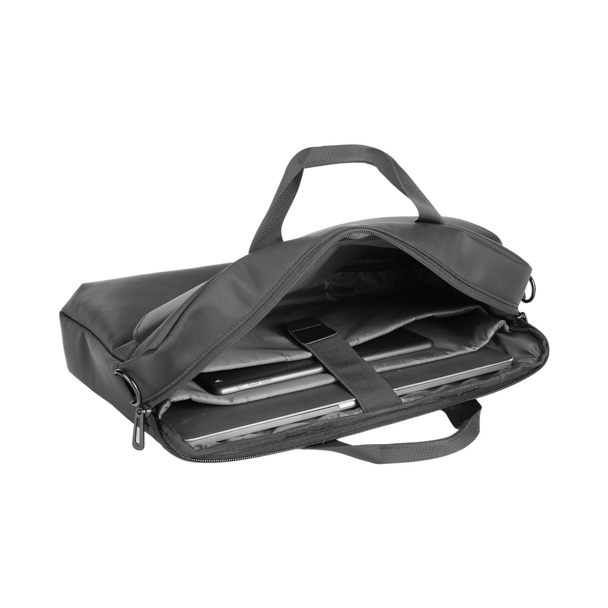 Kingsons Intent Series 15.6" Laptop Shoulder Bag - Black