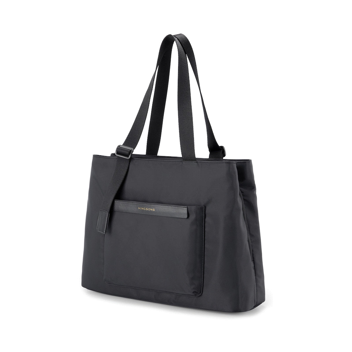 Kingsons Echo Ladies 15.6" Laptop Tote Bag Black