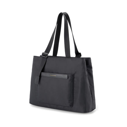 Kingsons Echo Ladies 15.6" Laptop Tote Bag Black