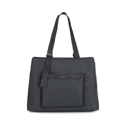 Kingsons Echo Ladies 15.6" Laptop Tote Bag Black