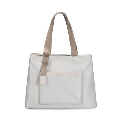 Kingsons Echo Ladies 15.6" Laptop Tote Bag Beige