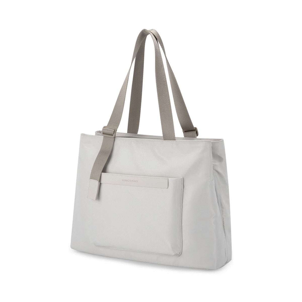 Kingsons Echo Ladies 15.6" Laptop Tote Bag Beige
