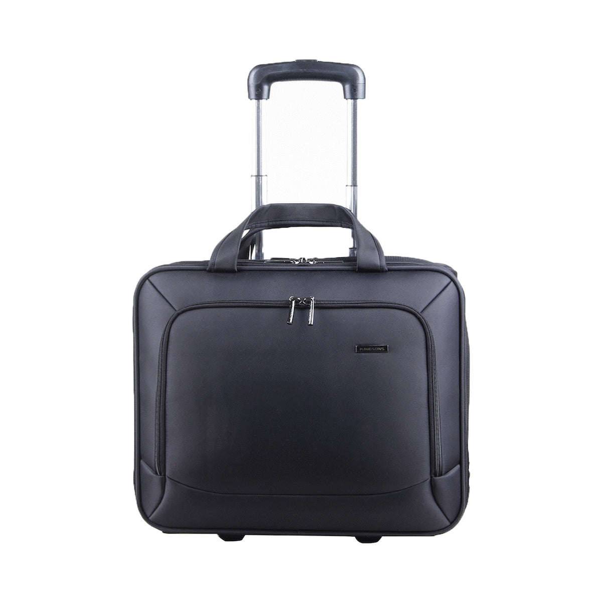 Kingsons Prime 15.6" Laptop Trolley Bag - Black