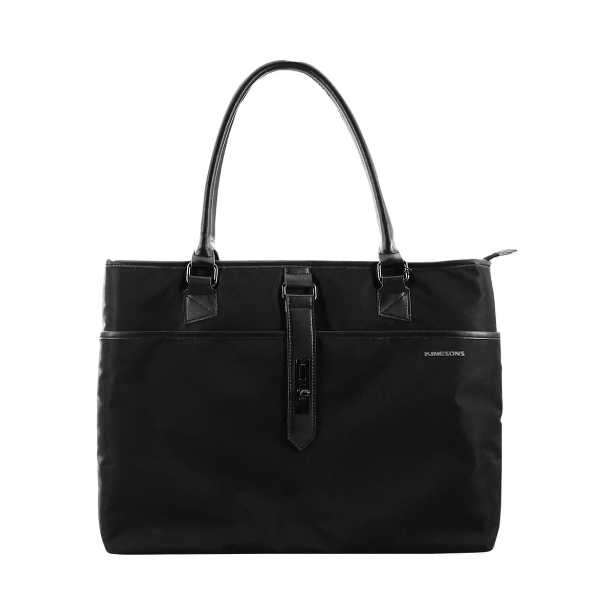 Kingsons Bella 15.6" Laptop Shoulder Bag - Black