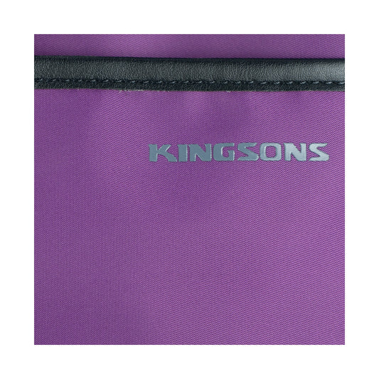 Kingsons 15.6" Ladies bag Bella Series - PURPLE