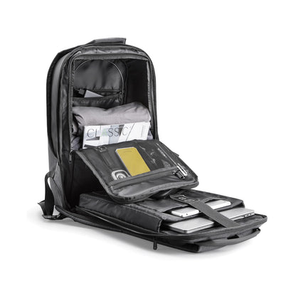 Kingsons Urban Series Anti-Theft 15.6" Laptop Backpack - Black