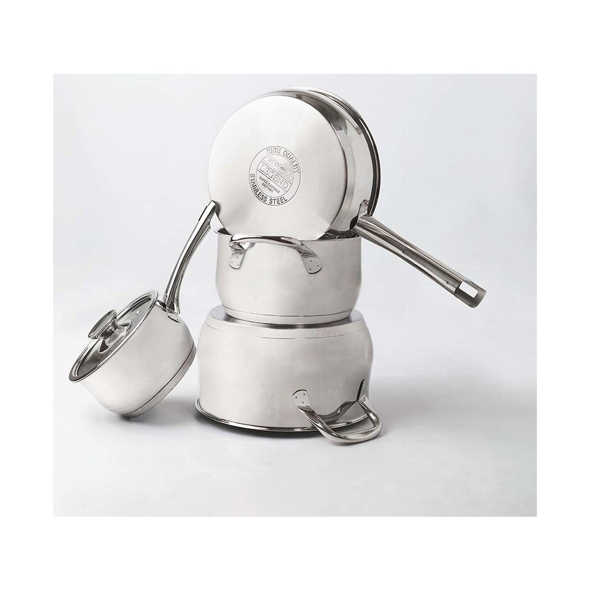 Legend Master Chef 7pce st/st Cookware Set