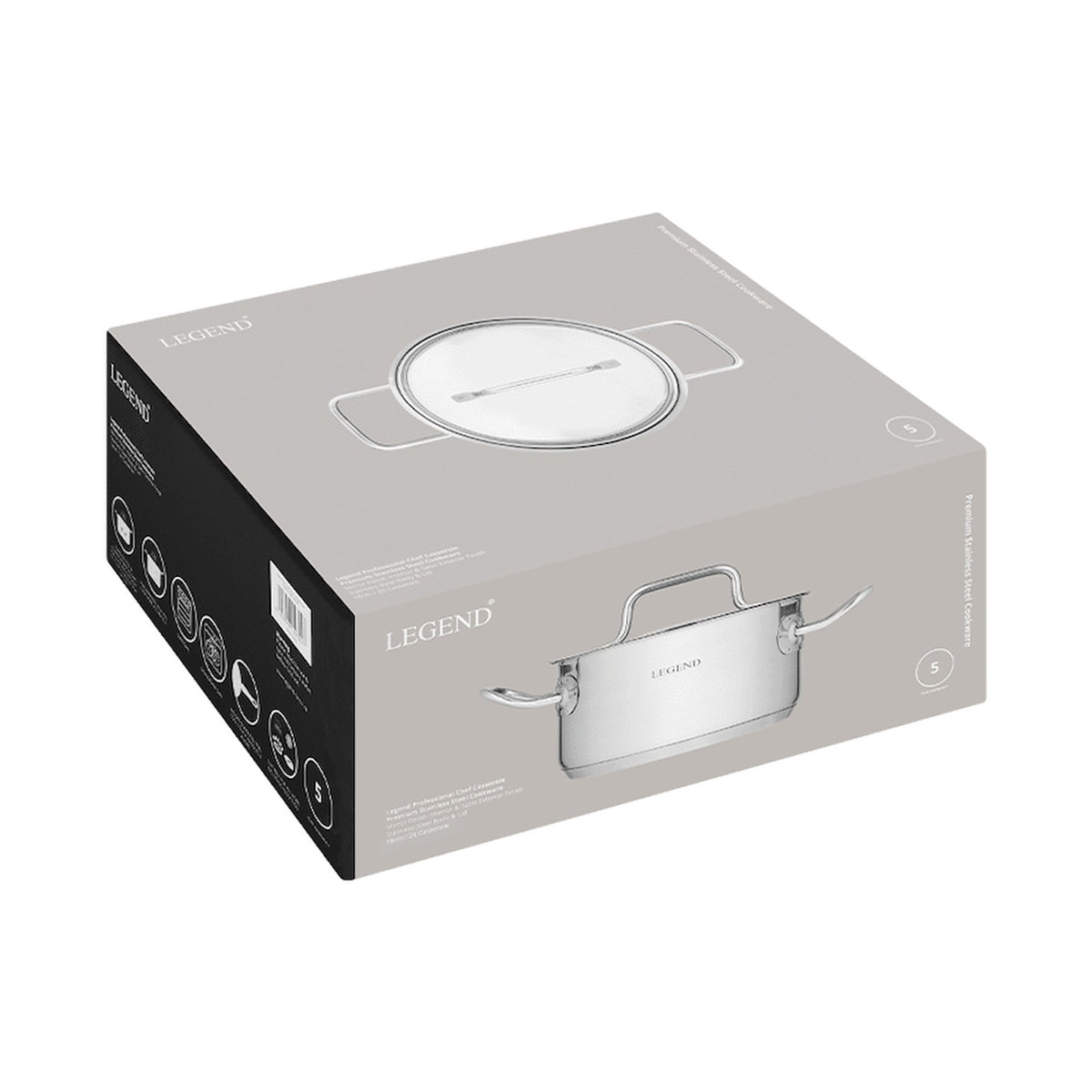 Legend Prof Chef 18cm/ 2lt casserole
