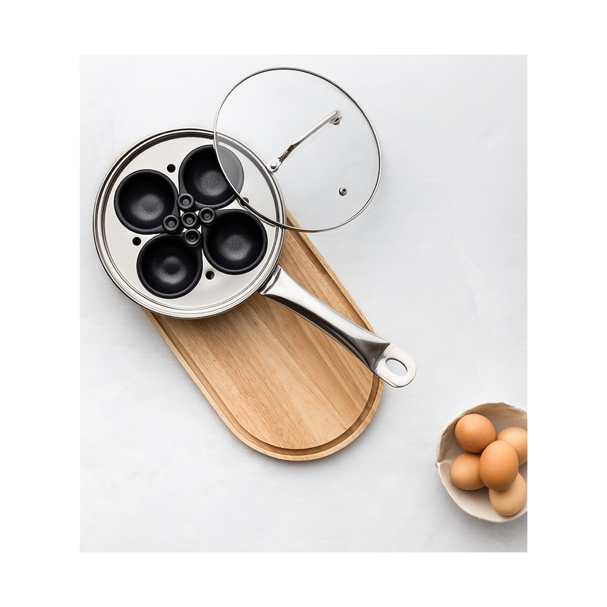 Legend Prof Chef 20cm 4 cup egg poacher