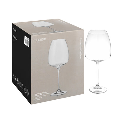 Legend Cape Classique Red Wine Glass 610ml - 4 Pack