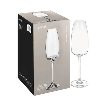 Legend Cape Classique Flute 290ml - 4 Pack