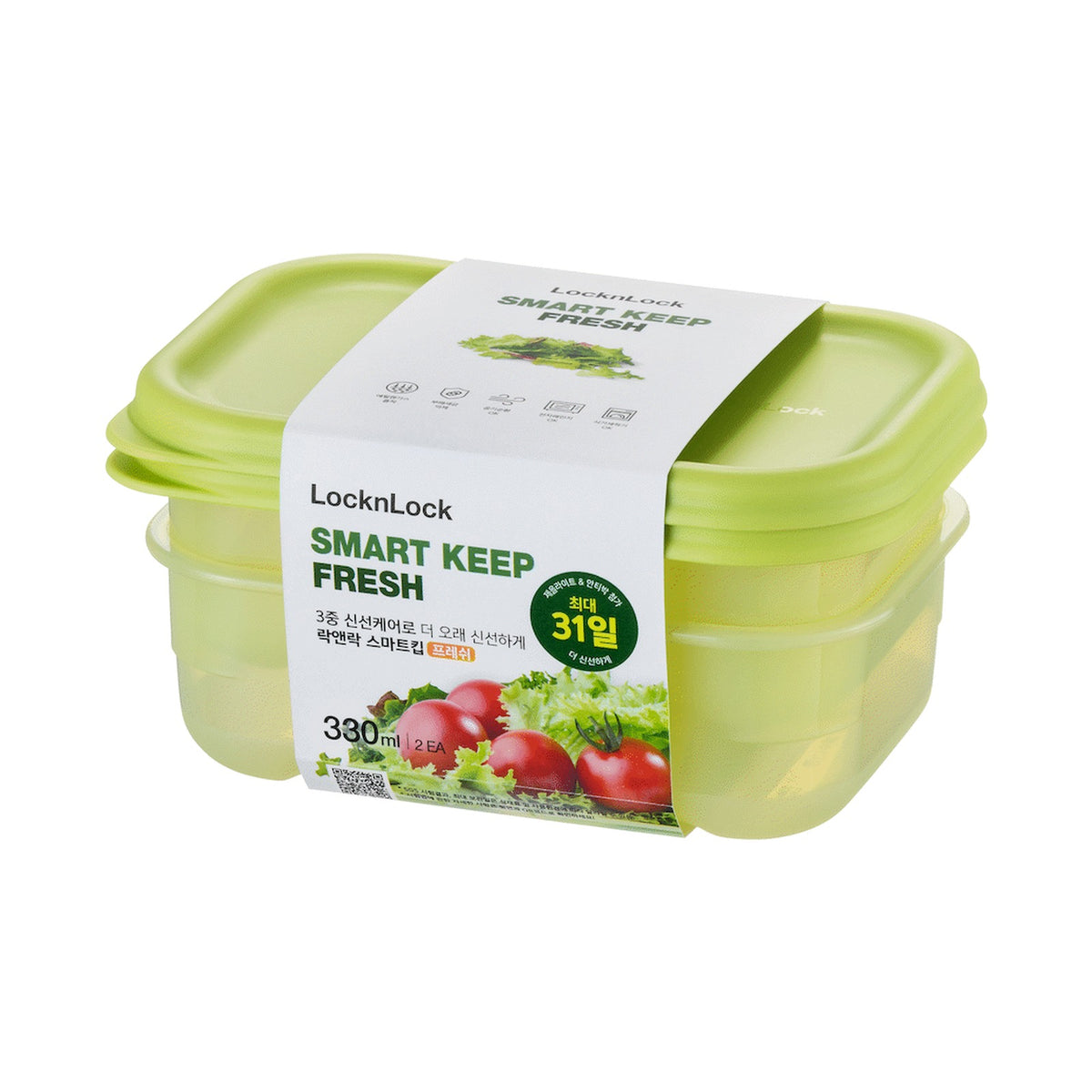 LocknLock Fresh Block rect 330ml 2pce
