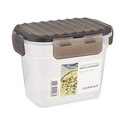LocknLock Wave container 570ml grey