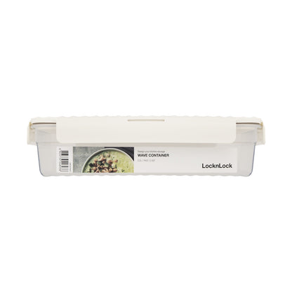 LocknLock Wave container 2.2lt white