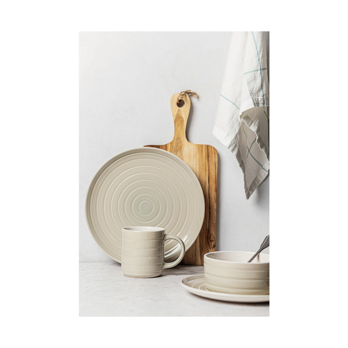 Legend Premium Stoneware Plate 4pc Set