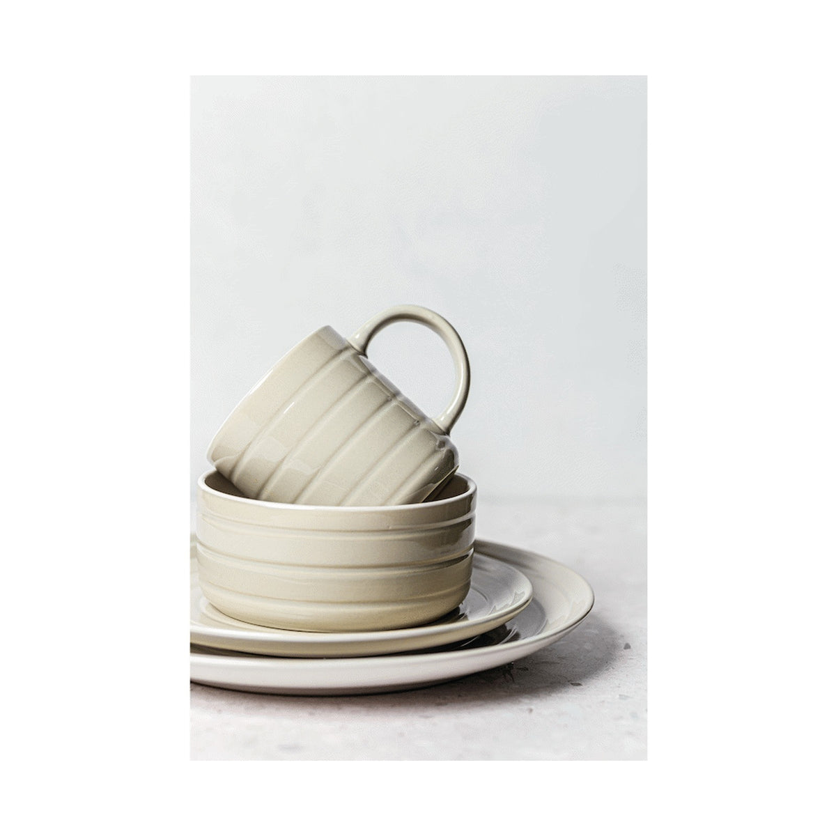 Legend Premium Stoneware Plate 4pc Set