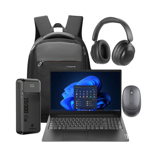 Lenovo Laptop 82YU010NSA - V15 AMD Ryzen 3 8/256 Bag+Mouse+Headphone+PB