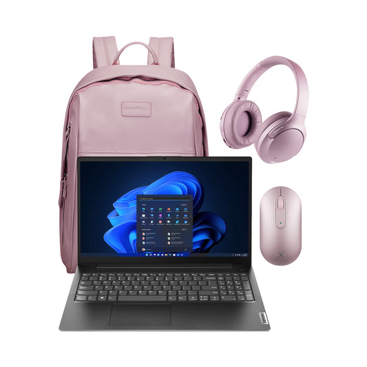 Lenovo Laptop 82YU010NSA - V15 AMD Ryzen 3 8/256 Ladies Laptop Bundle